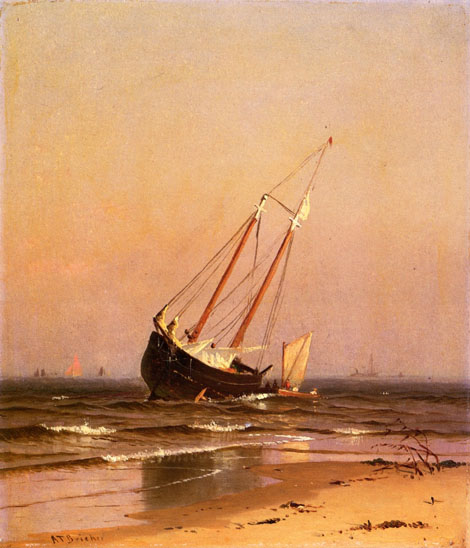 Ashore on Salisbury Beach: 1872